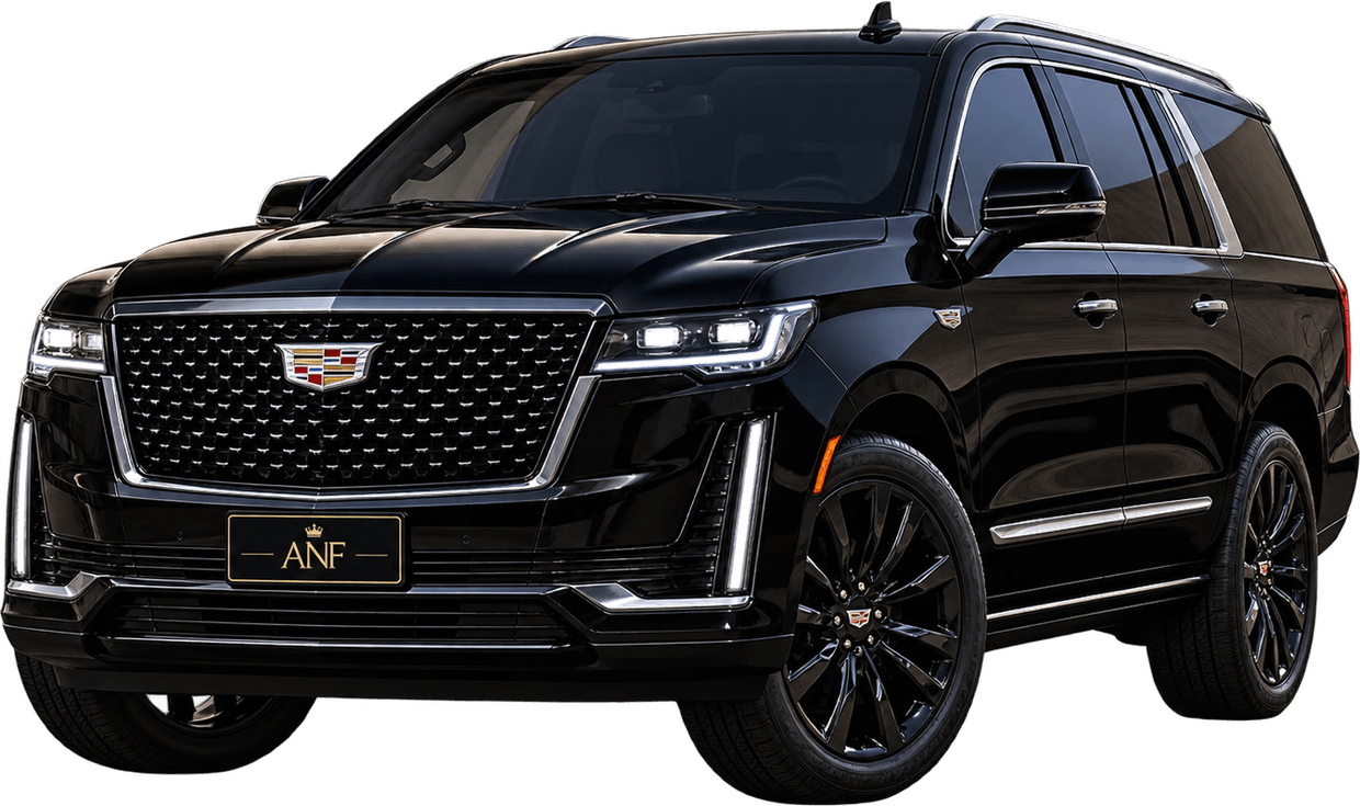 Cadillac Escalade full-size SUV, side profile